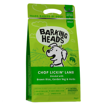 Barking Heads Chop Lickin' Lamb Dry Food For Dogs (2kg)